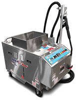40 Kilowatt (kW) Electric Portable Dry Steam Cleaner with TruBlu